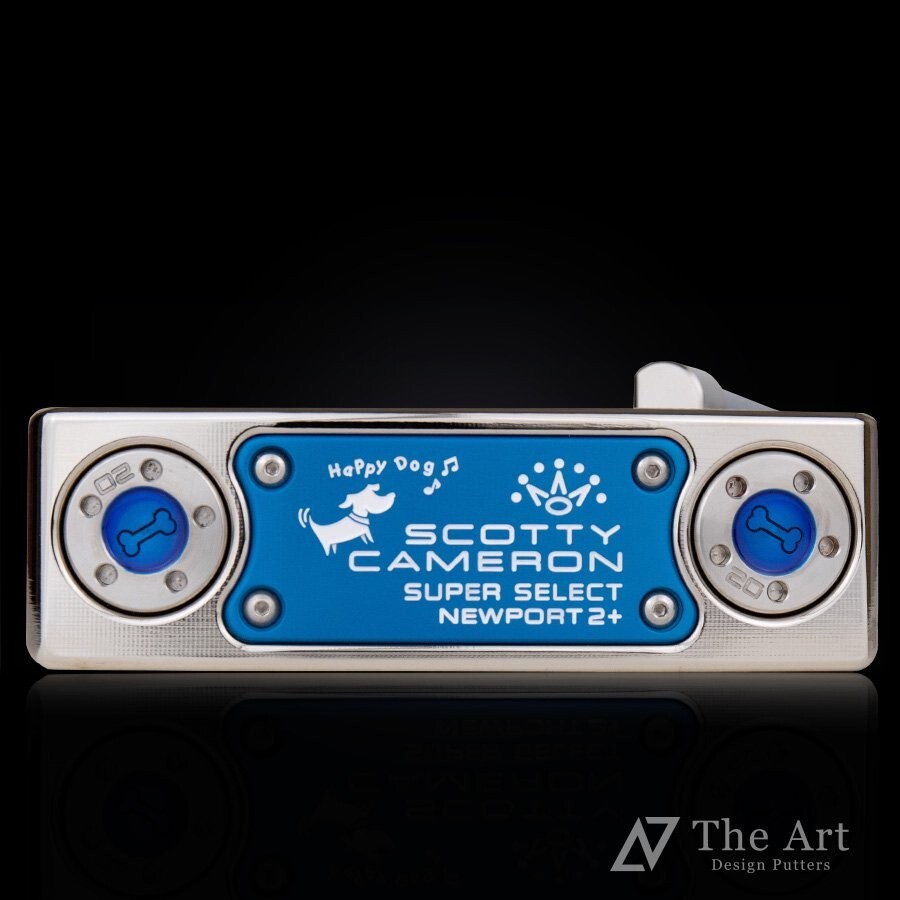 クラブ SCOTTY CAMERON Newport 2 Happy Dog Scotty Cameron 2023 Super Select Newport 2 Happy Dog Neon Color