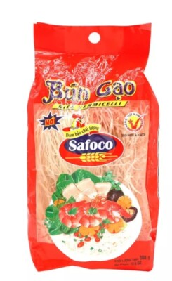 SAFOCO FOODSTUFF JOINT STOCK COMPANY Bun Xao Rice Vermicelli Pack of 2