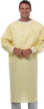 Reusable Isolation Gown Yellow - Pack of 6