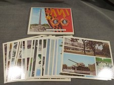 Souvenirs Booklet of 18 Commemorative Cards Kiev Ukraine Ex-USSR