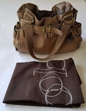 Kooba Lena Leather Handbag in Slate 