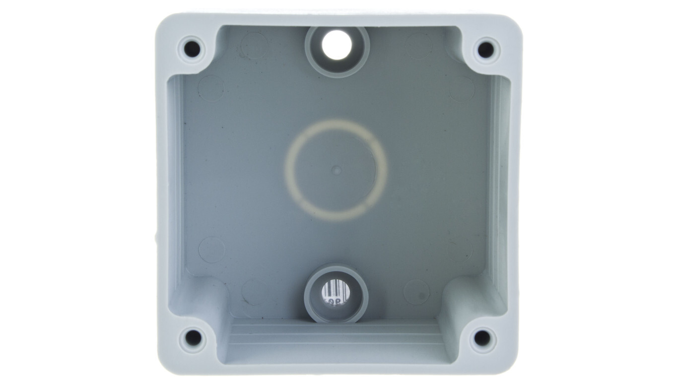 Surface-mounted box for panel sockets 75x75mm IP44 80000 /T2UK
