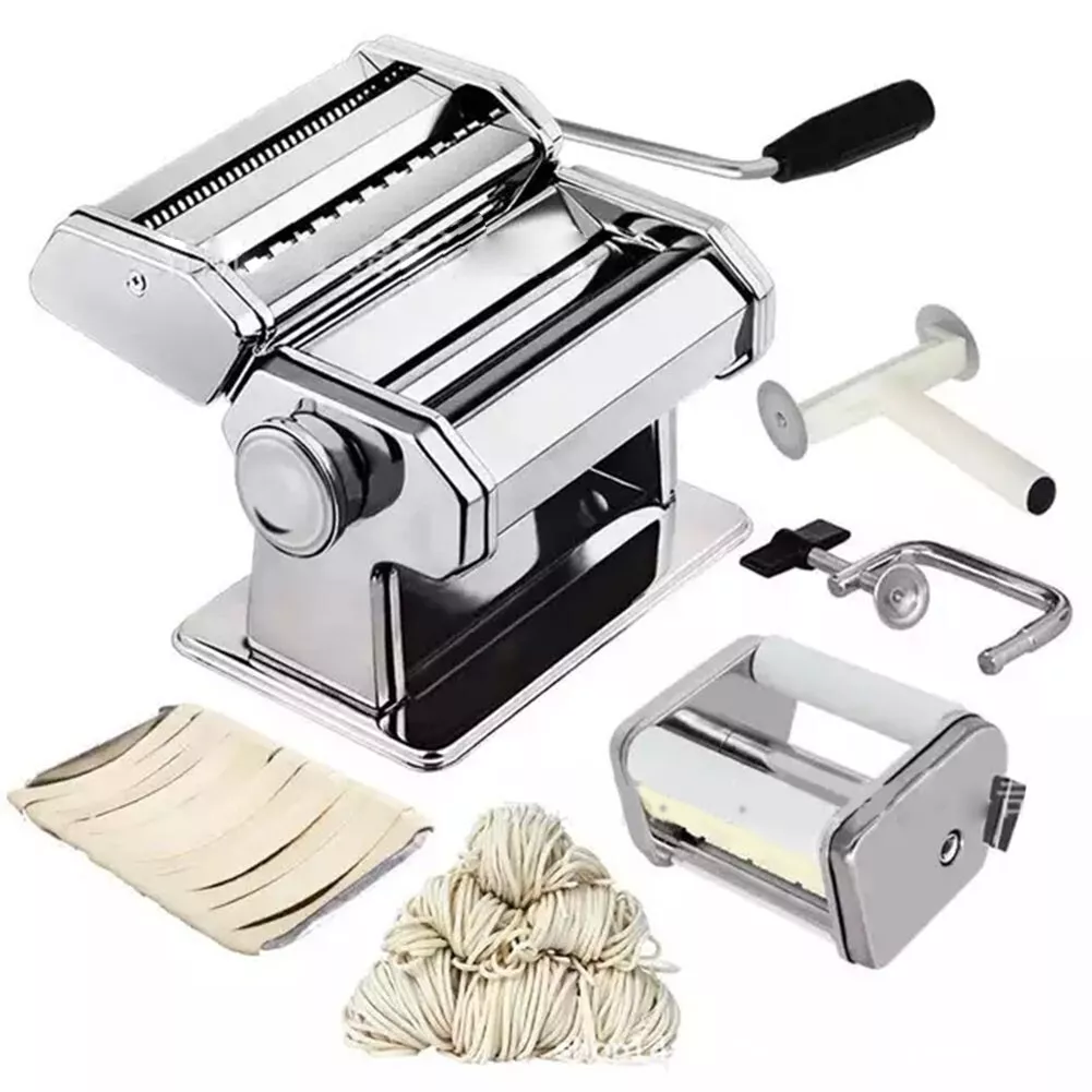 Manual pasta machine, two pieces