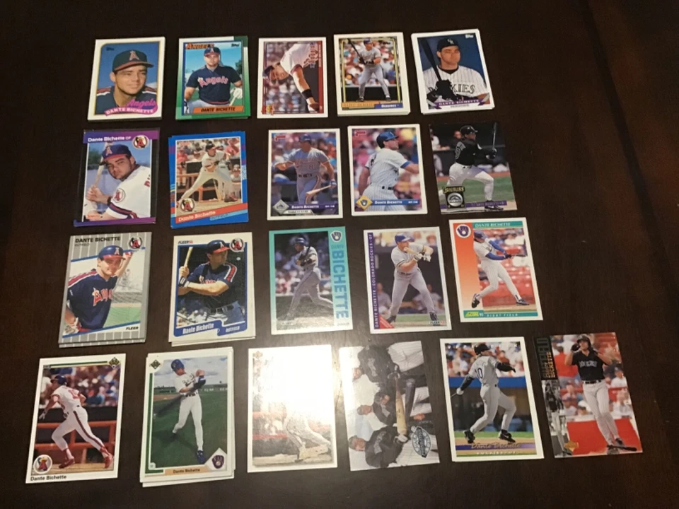 DANTE BICHETTE Oddball Insert & Regular issue Baseball ROCKIES YOU CHOOSE - Image 4 of 4