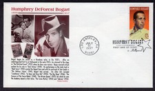 1997 Humphrey Bogart (Scott 3152) - Panda Raised ink cachet FDC NQ999