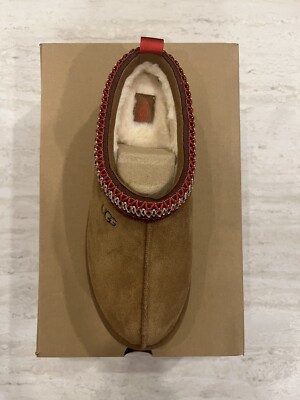 UGG Tazz Slipper Chestnut Size 5 Womens With Original Box 1122553