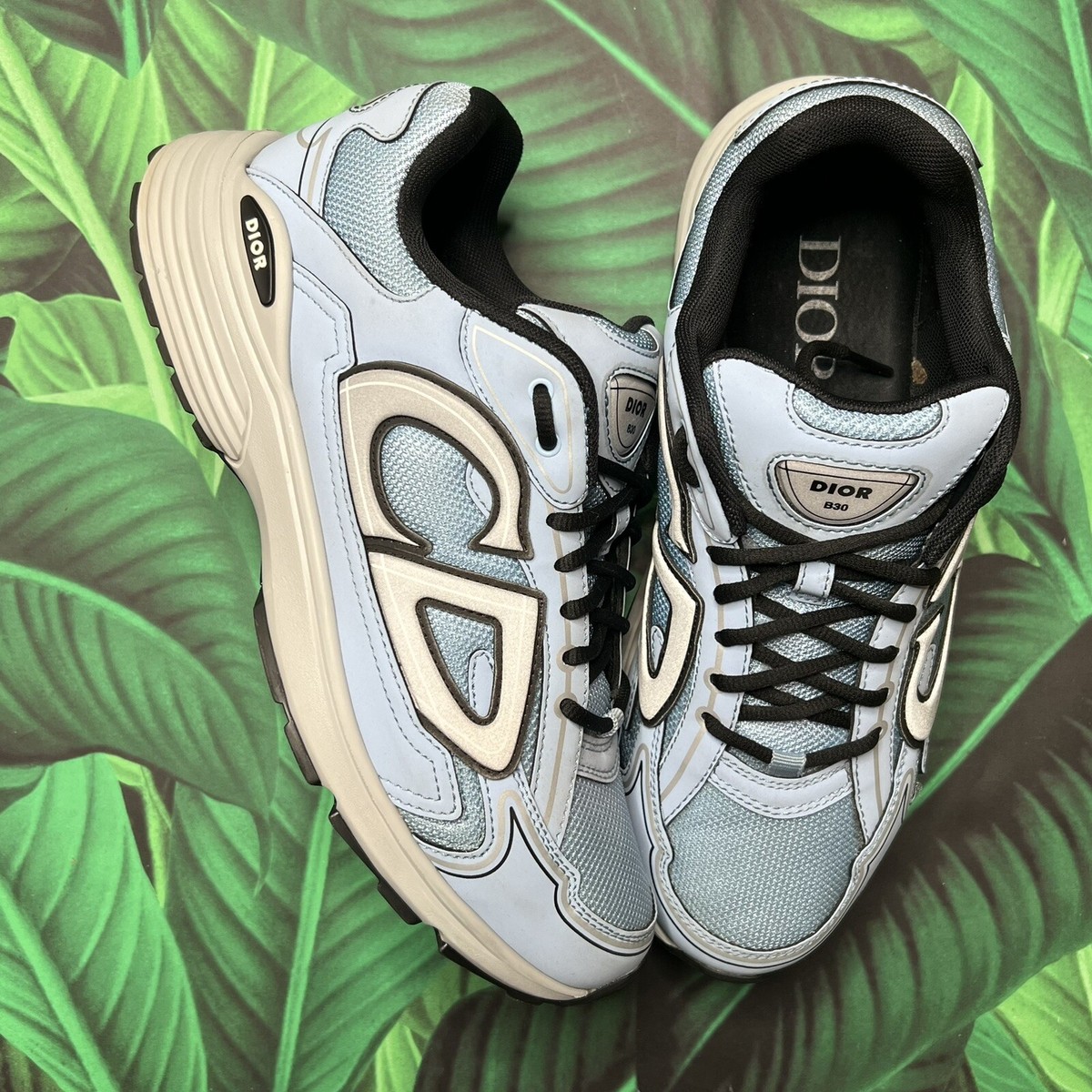 【DIOR】送料/関税込 B30 Sneakers Dior B30 Sneaker 'blue Grey Reflective' Sz- 11M/44EU | eBay
