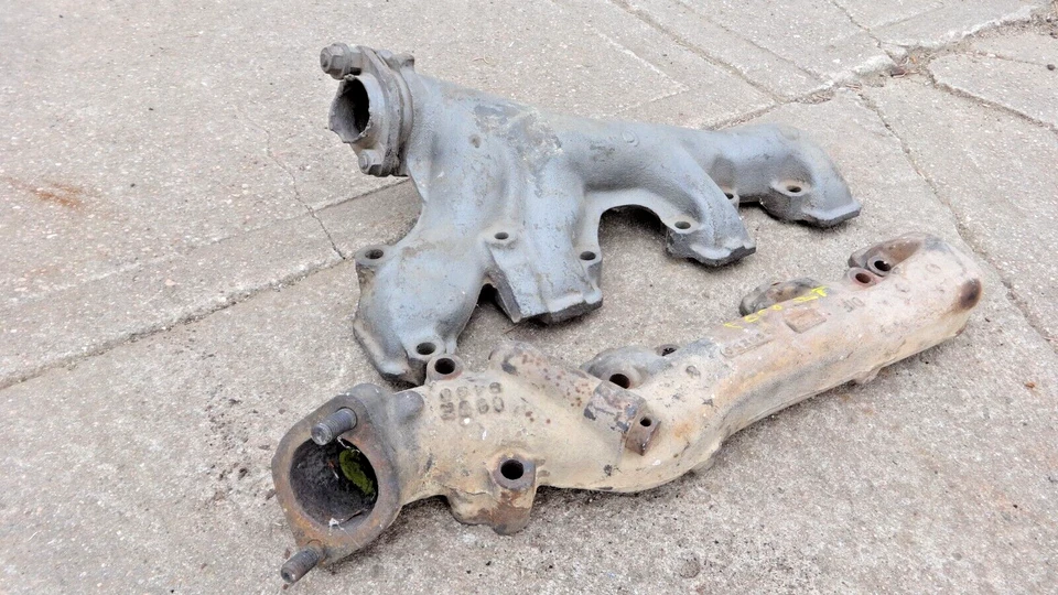 1966 Ford Fairlane 390 ВЫПУСКНЫЕ КОЛЛЕКТОРЫ Оригинальная пара Mercury Comet Montego - Изображение 4 из 4