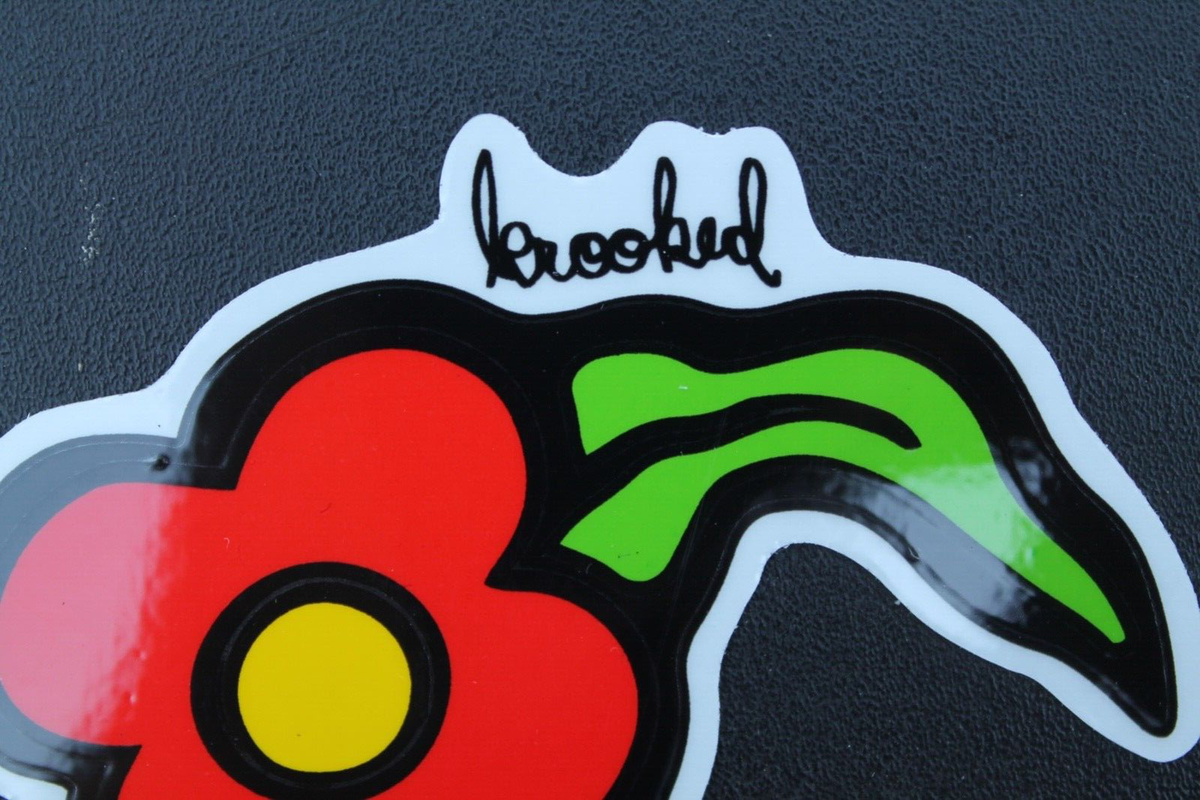 Krooked Skateboards Mark Gonz Gonzalez Red Flower Z65C OG Krooked Skateboards Mark Gonz Gonzalez Red Flower Z65C OG