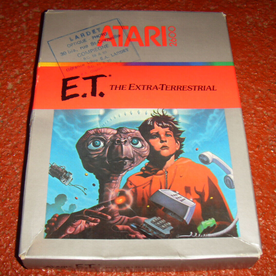 atari | Video Games & Consoles | Vintage Atari 260 Et The Extraterrestrial Game Cartridge Retro