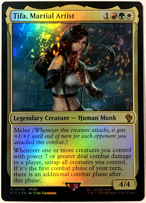 MTG Tifa, Martial Artist (Foil) Commander: Final Fantasy FFVII 6