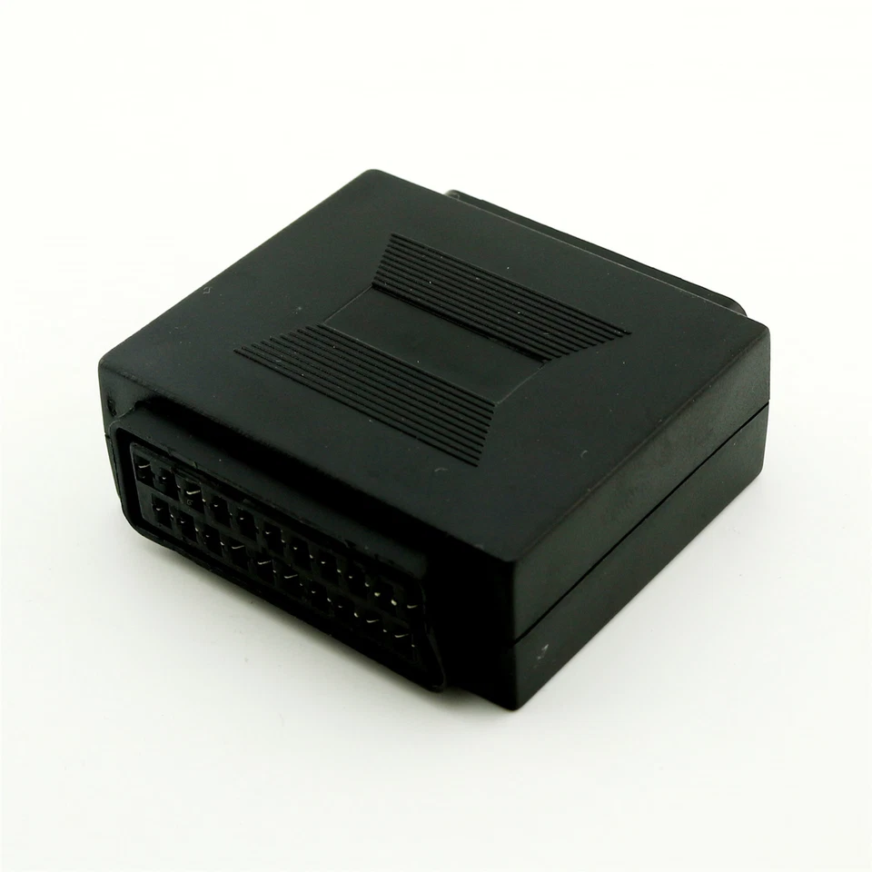 21 Pin Scart Cable Lead Coupler Joiner Adapter Female to Female Joint Connector - Image 2 of 4