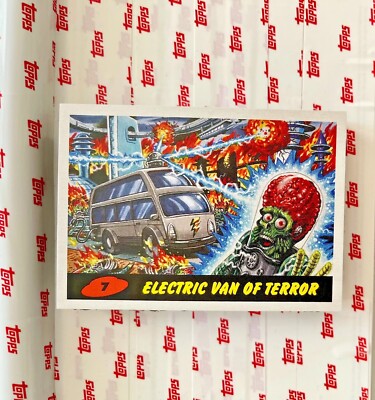 2021 Topps Mars Attacks: Invasion 2026 ELECTRIC VAN OF TERROR