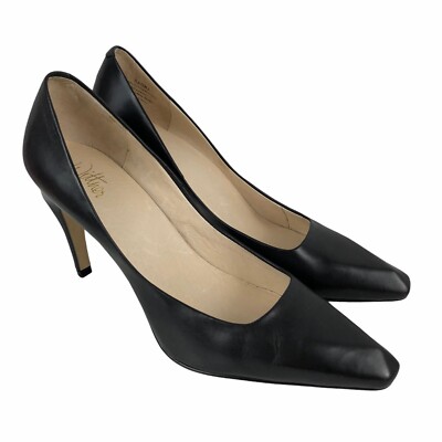 High Heels Wittner Navy Shoes Wittner Angeles Navy Blue Leather