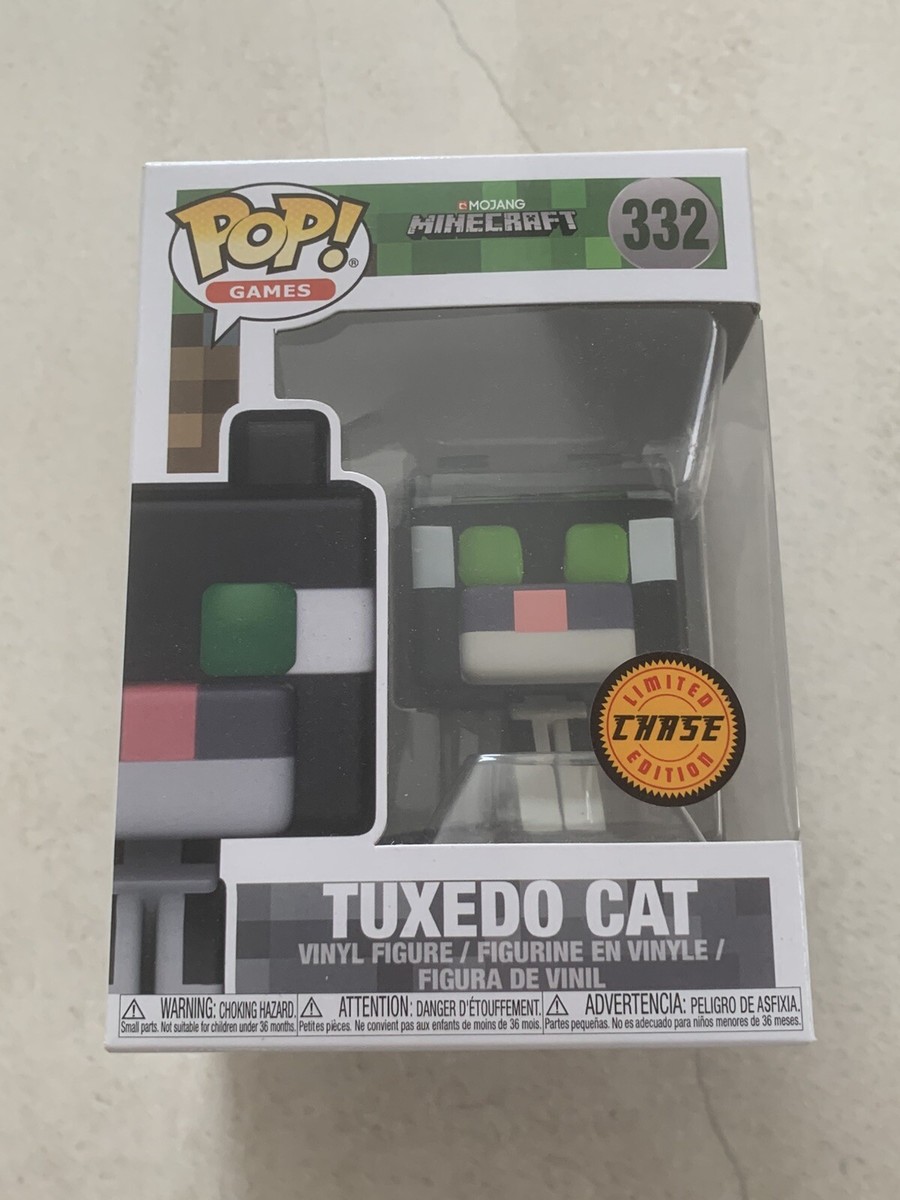 Minecraft Tuxedo Cat (CHASE) EXCLUSIVE FUNKO POP VINYL FIGURE
