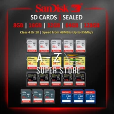 SanDisk SD Card Extreme Pro Ultra Fast 4k 16gb 32gb 64gb 128gb or 256GB RETAIL