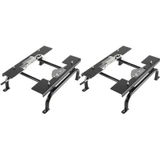 Universal Seat Mounting Frame, Sliders and Mounts, 7" Height, Pair