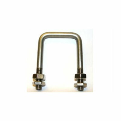 Vierkantschraube (C-Bolzen) M8 x 40 mm Gewinde, 65 x 65 mm Innenmaß - T304 St