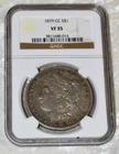 1879 CC MORGAN 90% SILVER ONE $1 DOLLAR NGC VF 35 VF35 CARSON CITY MINT US COIN