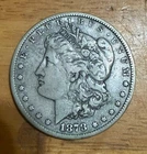 1878 CC Carson City mint Morgan silver dollar $1 nice original collector coin