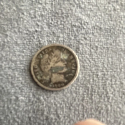 1900 Barber Dime 10C Circulated United States Coin Variety Barber Uncertified