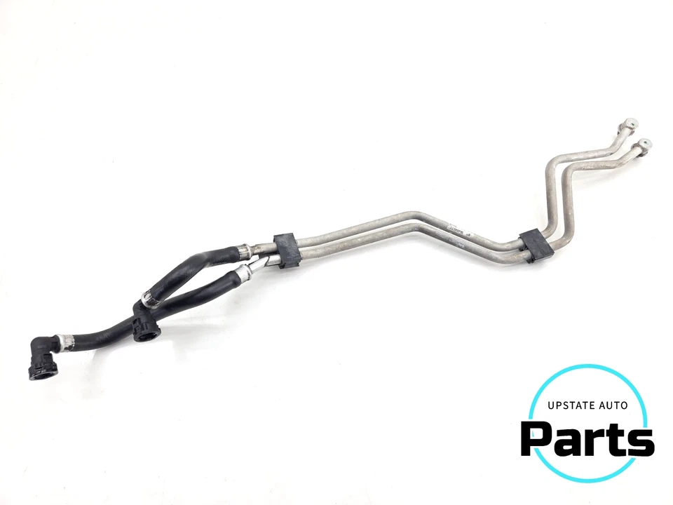 JAGUAR XF X260 2016-2020 TRANSMISIÓN ENFRIADOR DE ACEITE LÍNEA TUBO MANGUERA CONJUNTO OEM Foto 2 de 3