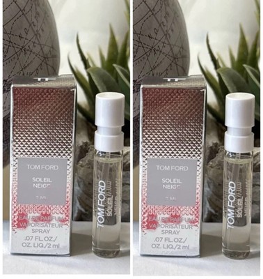 2pcs Tom Ford Soleil Neige Eau De Parfum 2ml/0.07oz Sample Spray NIB