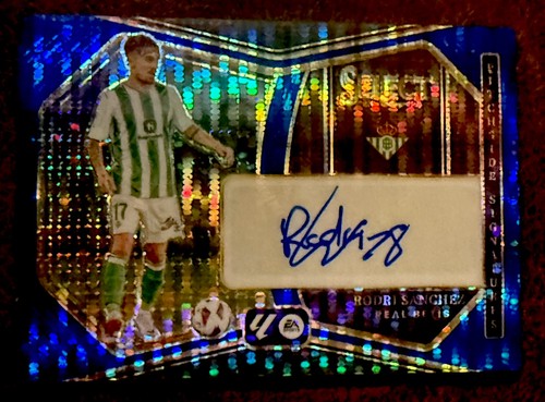 Rodri 2023-24 Select La Liga Pitchside Signatures Auto