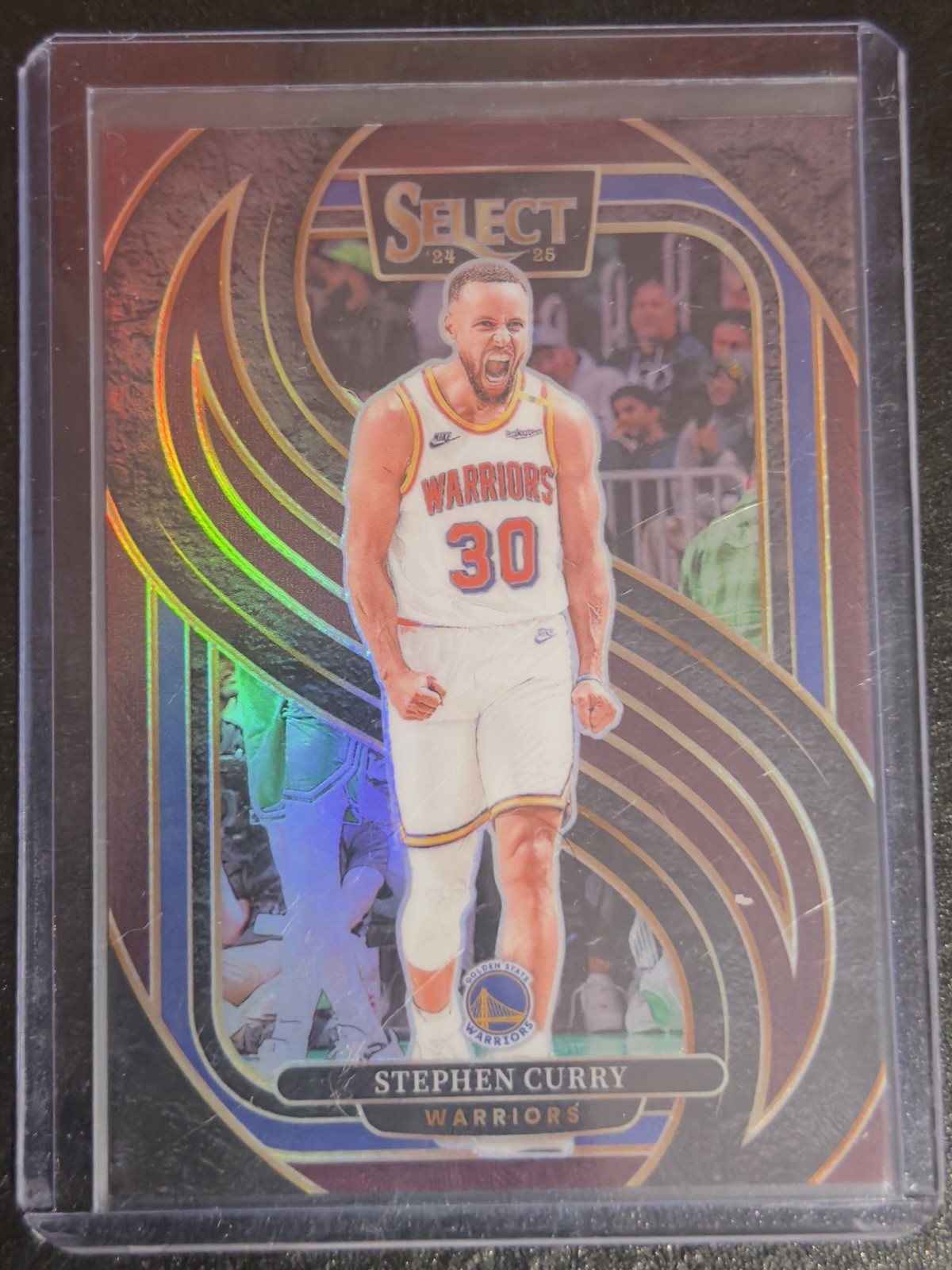 2024-25 Panini Select Stephen Curry Warriors #143 Premier Maroon Prizm /175