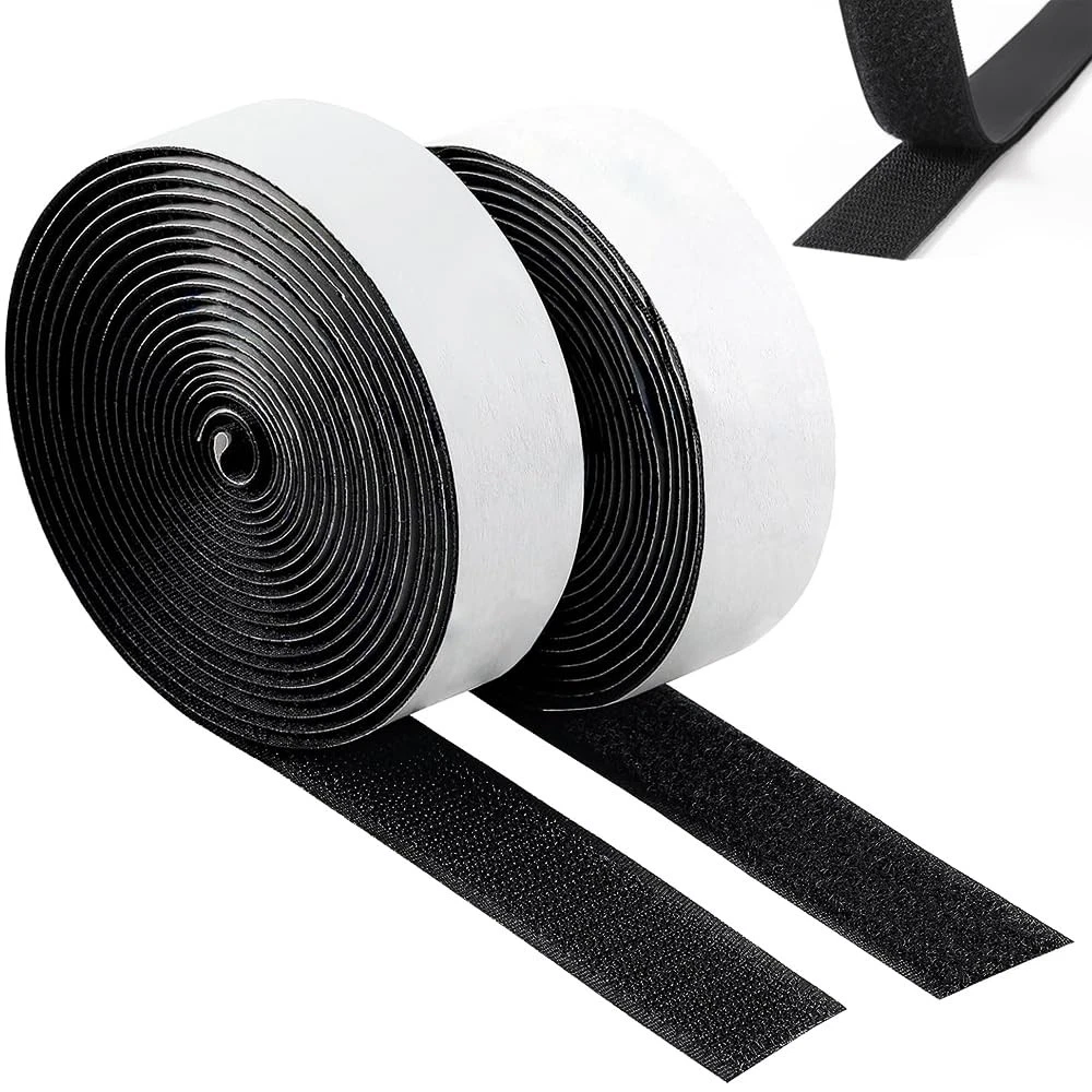 Cinta adhesiva autoadhesiva de gancho y bucle de 2 cm * 5 M cinta adhesiva de doble cara