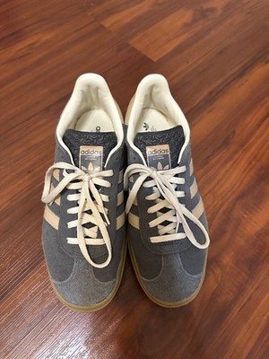 Size 7.5 - adidas Gazelle Bold Navy White W