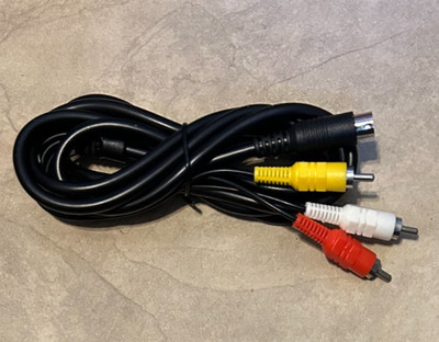 Sega Genesis A/V  Audio Video Cable for Model 2 & 3 32X system NEW USA seller