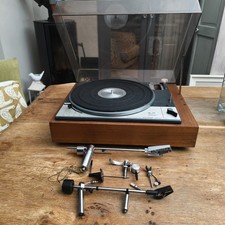 Goldring Lenco GL75 Turntable SME cut (working) with 2 arms 