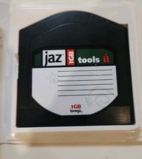 1 JAZ DISK CARTRIDGE IOMEGA 1GB FOR BACKUP IBM COMPATIBLE
