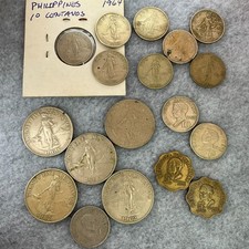 Philippines Coin Lot(18): km225 5 Sentimos, 1982 km226 10 Sentimos - Uncertified