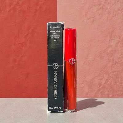Giorgio Armani Lip Maestro Intense Velvet Shade 405 Sultan New