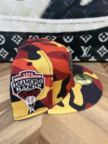 New Era Hat Club Arizona Diamondbacks D Backs Color Camo Exclusive 7 1/2 - Picture 2 of 5