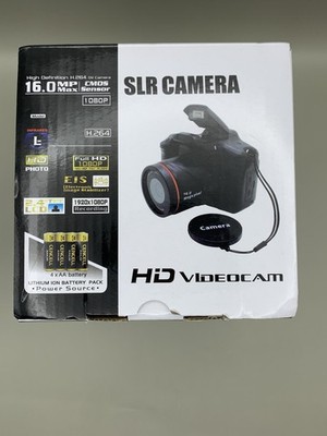 Digital 16 Mp Hd SLR Camera/Camcorder W/Cmos &Image Stabilizer Sensor NEW!