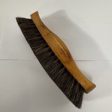 Vtg Natural Horse Hair Brush Primitive Rustic Country Decor Clean