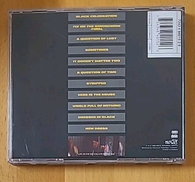 Depeche Mode Black celebration CD Album Germany Repress 1997 EMI UDEN - Bild 2 von 4