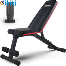 Panca Palestra Multifunzione, 7 in 1 Panca Pesi Regolabile,Panca Addominali, Pan