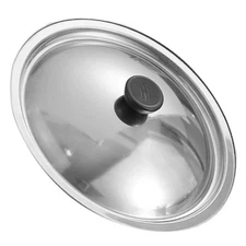 VOSAREA Stainless Steel Pot Lids, 22cm Frying Pan Lid Replacement Cooking Pot...