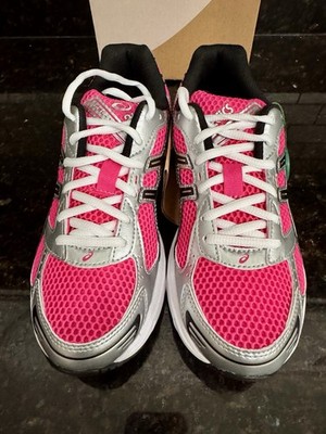 ASICS Women's Gel 1130 Neon Pink Glo/Silver Running Shoes Size 7 NEW In Box