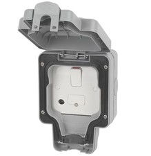 MK K56410GRY Masterseal Plus 13A Switched Fused Connection Unit Grey