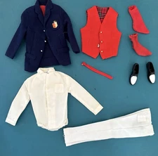 VINTAGE BARBIE KEN VICTORY DANCE FASHION COMPLETE IN EXCELLENT NM CONDITION!