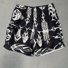 Quicksilver Waterman Collection Fish Print Swim Trunks 30x7
