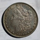 1880 P Morgan Silver Dollar;..Note: Error, My 1893 O Listing Is An 1883 O!!