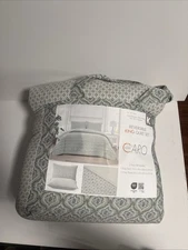 Caro Home 3-piece Cotton Reversible Quilt Set - Manda - King Size