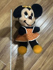 Vintage 60-70s Walt Disney Characters California Stuffed Toys Minnie Mouse Plush