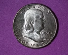 1950- Franklin Half Dollar Silver #P33014